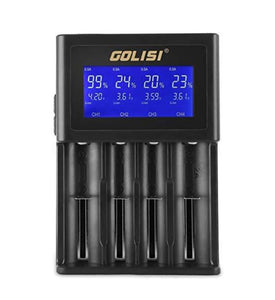 GOLISI S4 4-BAY BATTERY CHARGER