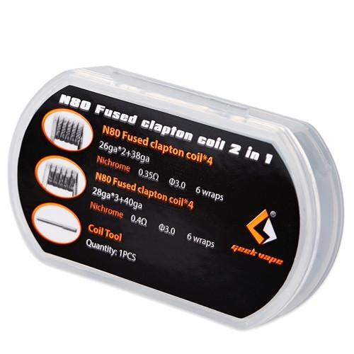 GEEKVAPE N80 FUSED CLAPTON COIL 2 IN 1 - 8PCS